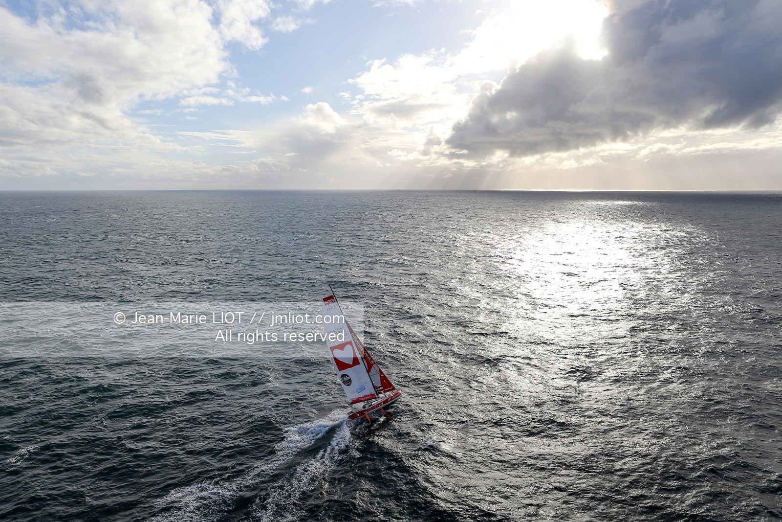 VENDEE GLOBE 2012-2013 - DEPART- JEAN-MARIE LIOT DPPI