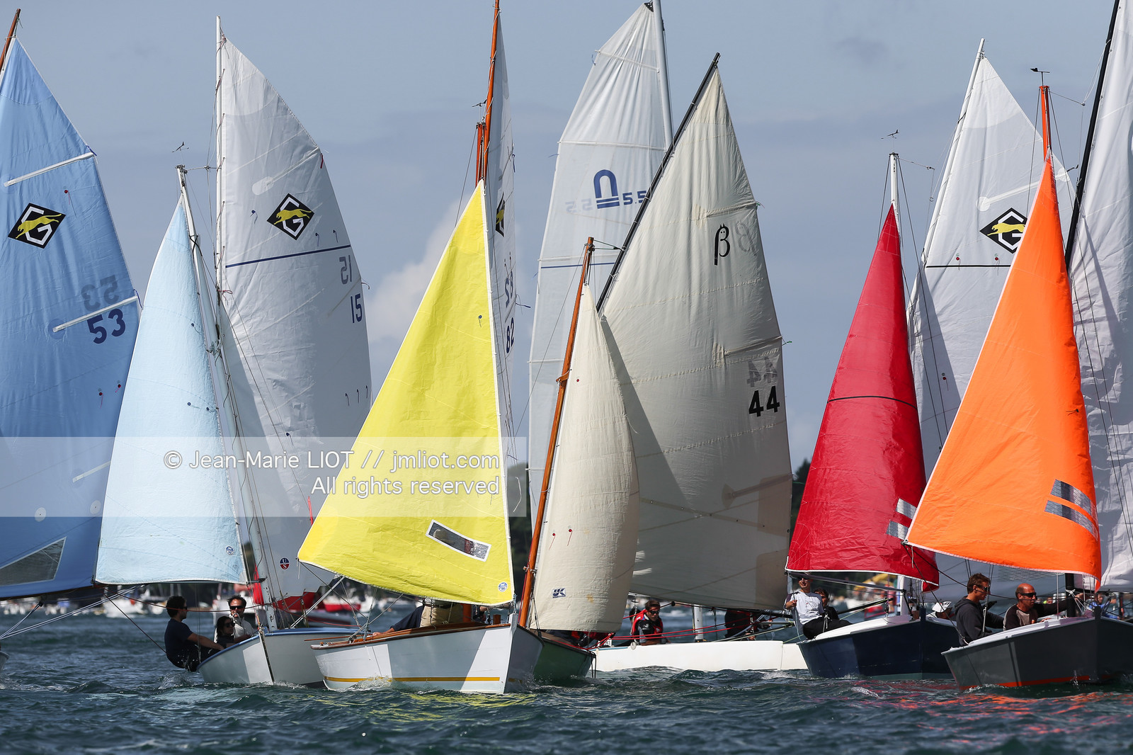 TOUR DE L'ILE AUXMOINES 2014