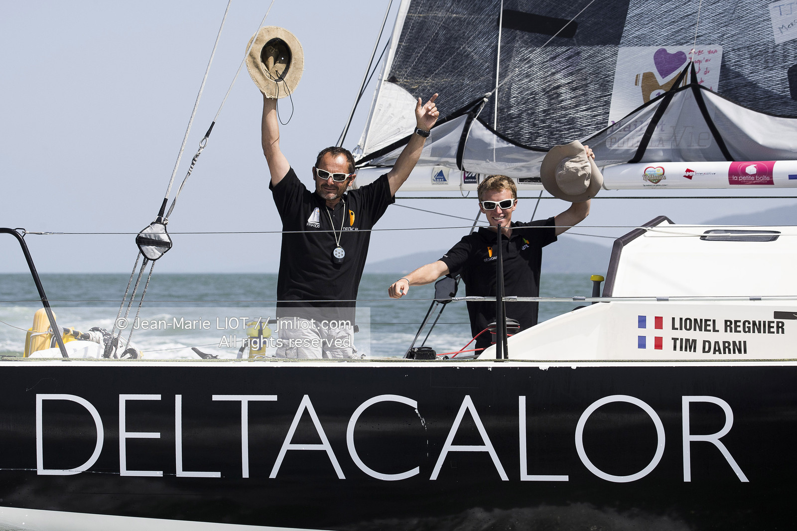 Class 40 APRIL DELTACALOR, Lionel Regnier, Tim Darni