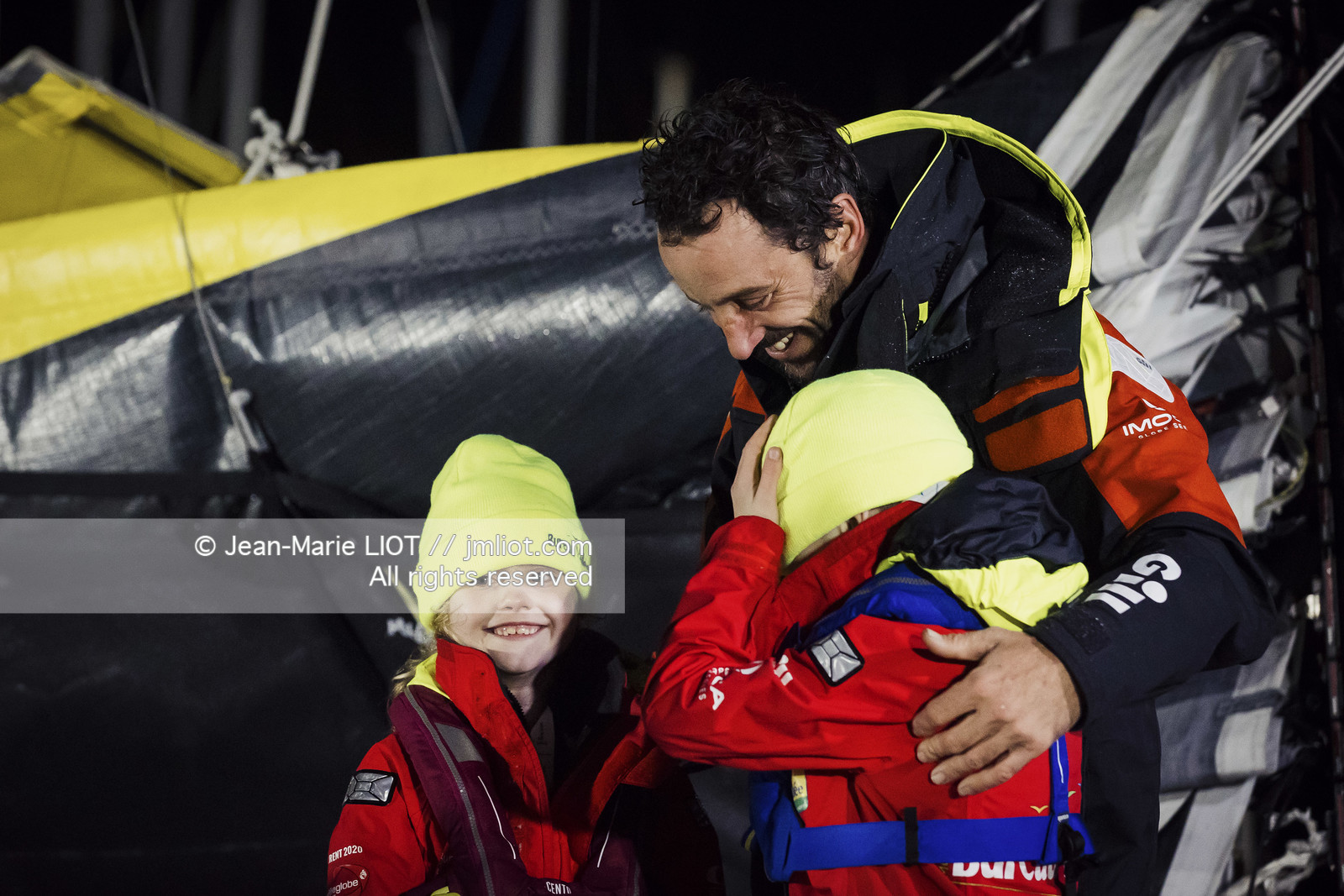 VENDEE GLOBE 2020-2021 - ARRIVEE LOUIS BURTON