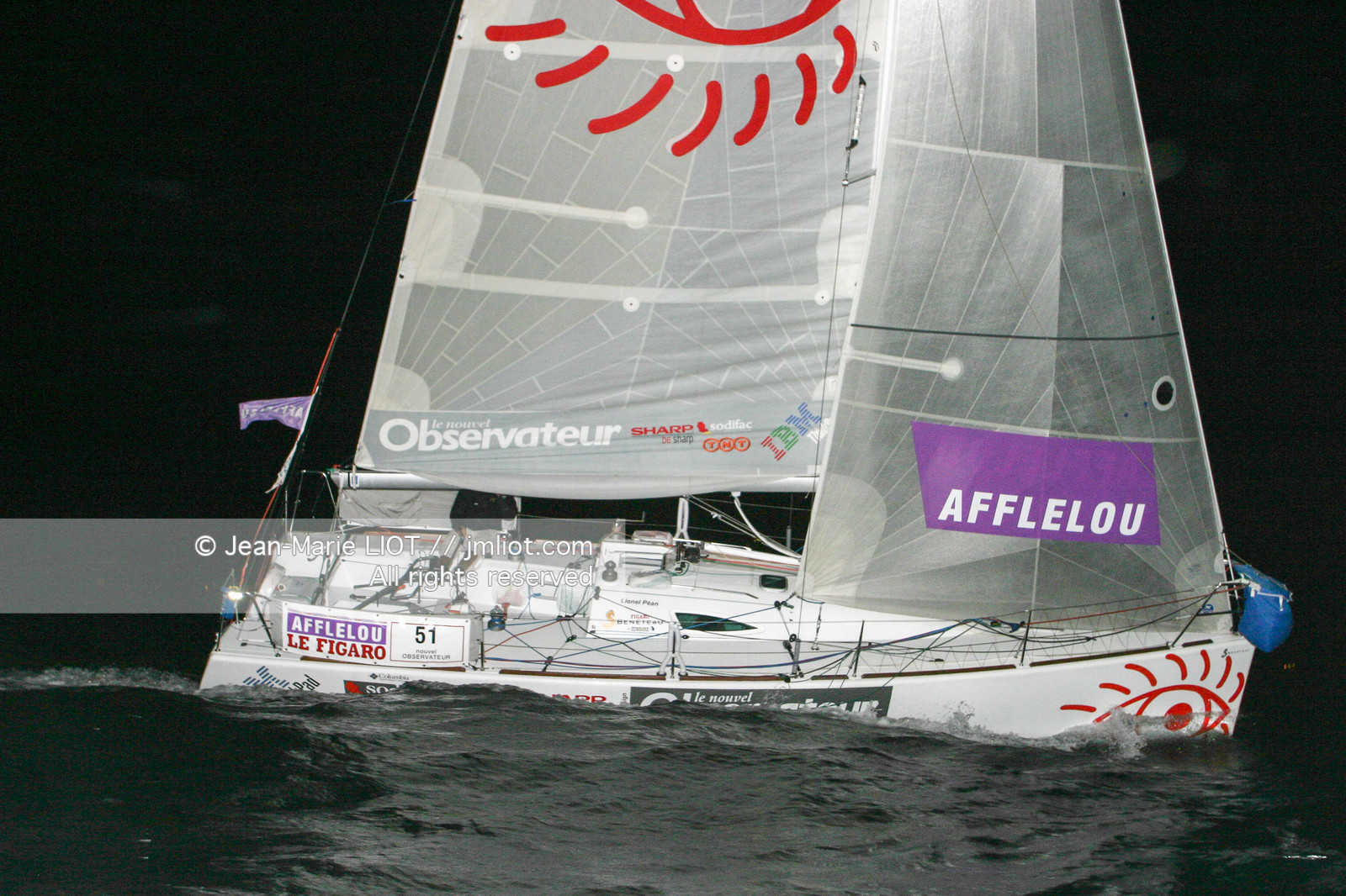 SOLITAIRE DU FIGARO 2003 - ARRIVEE
