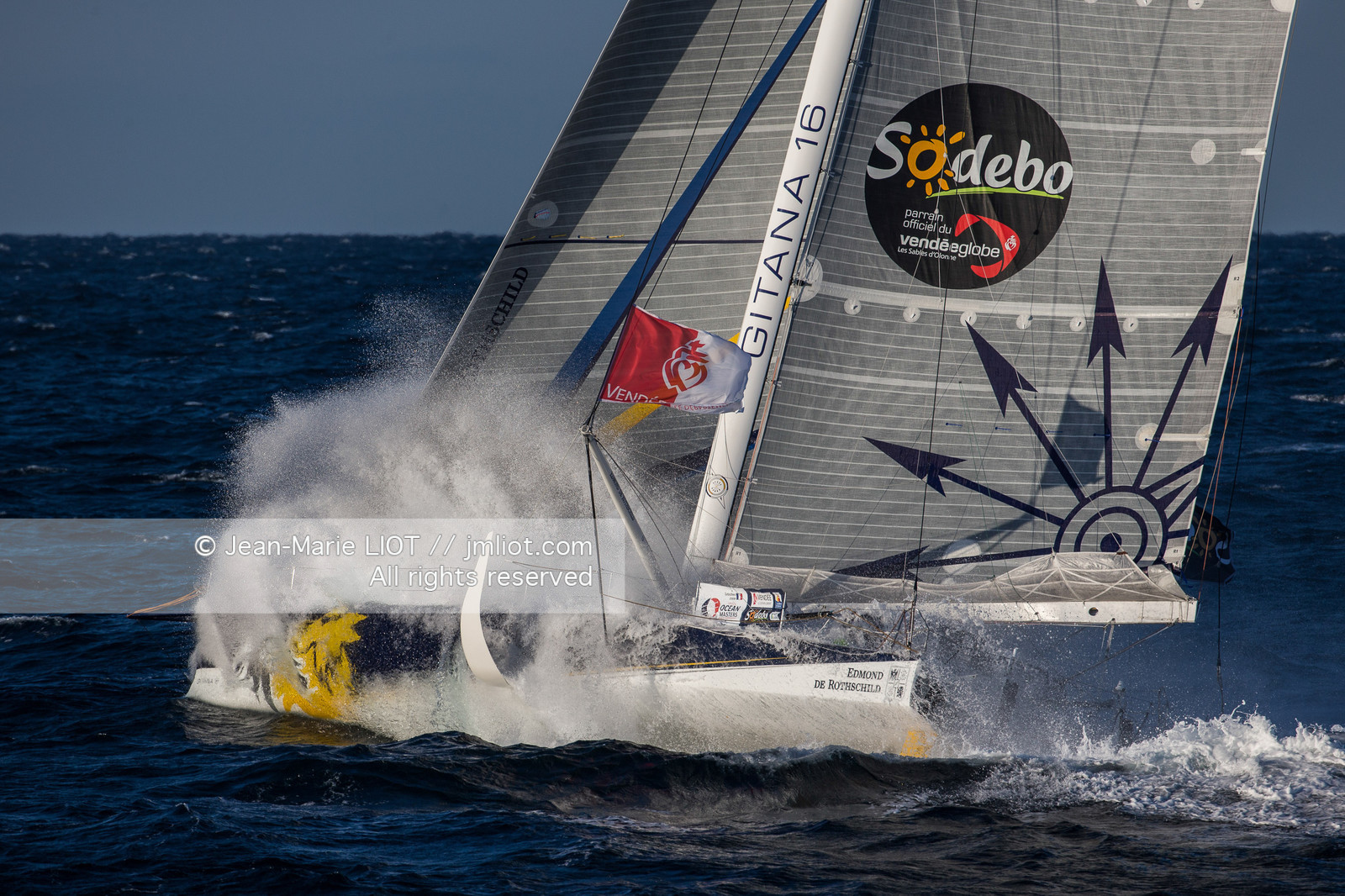 VENDEE GLOBE 2016-2017 - SEBASTIEN JOSSE - EDMOND DE ROTSCHILD