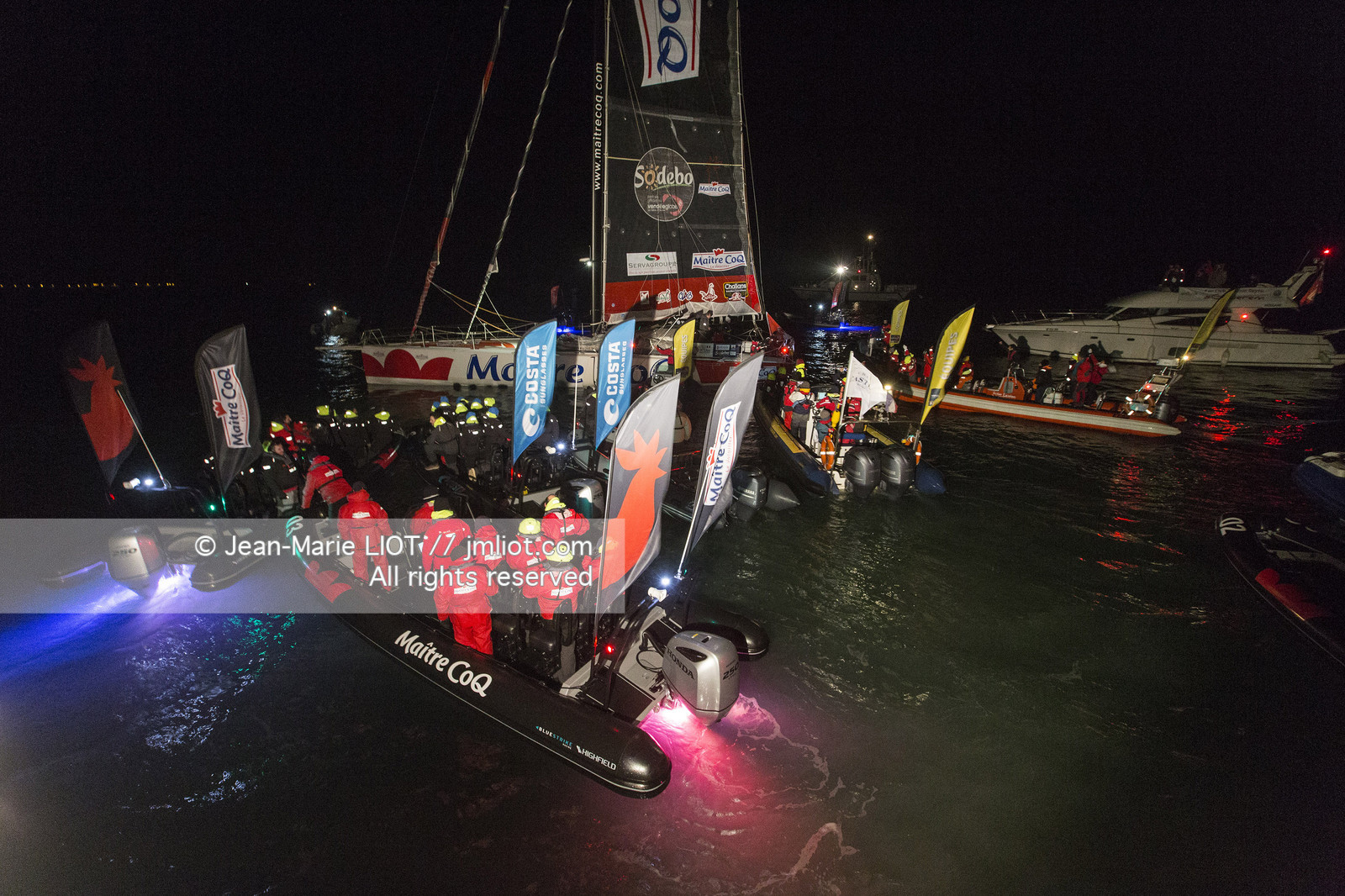VENDEE GLOBE 2016-2017 - JEREMIE BEYOU, TROISIEME