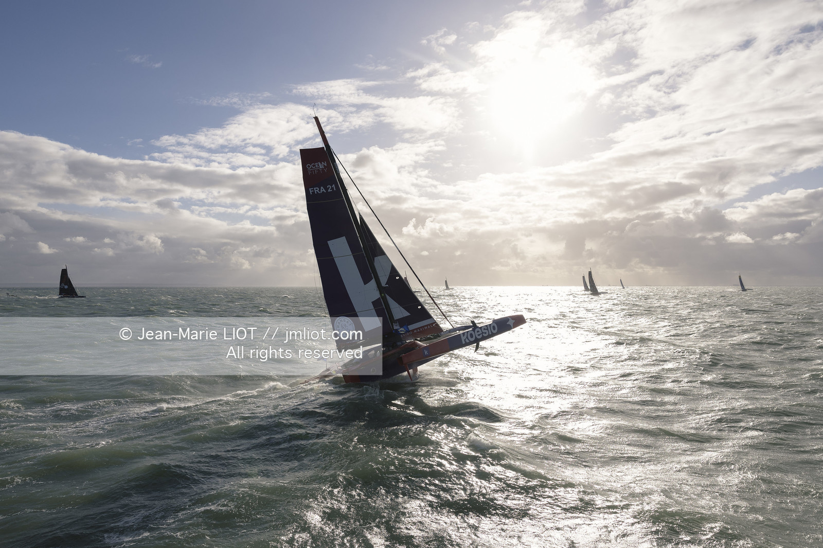 TRANSAT CAFE L’OR 2025 - DEPART OCEAN FIFTY