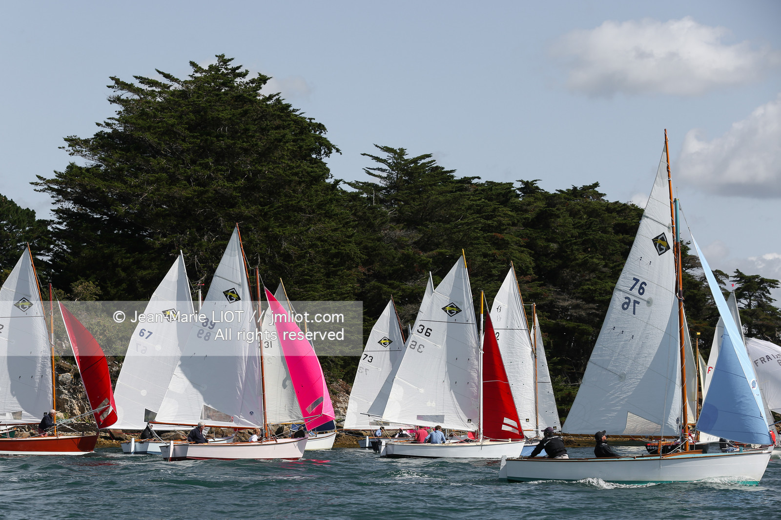 TOUR DE L'ILE AUXMOINES 2014