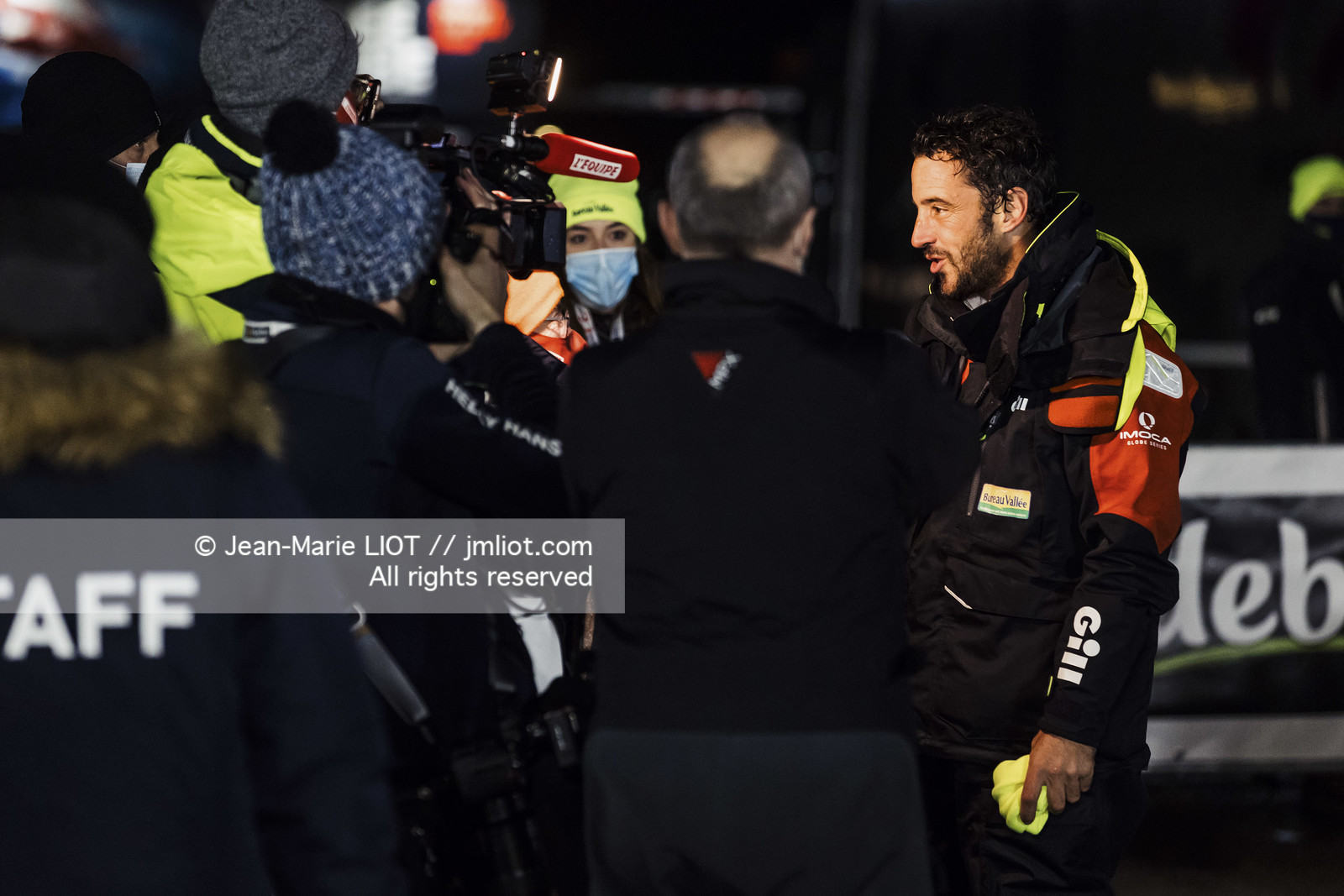 VENDEE GLOBE 2020-2021 - ARRIVEE LOUIS BURTON