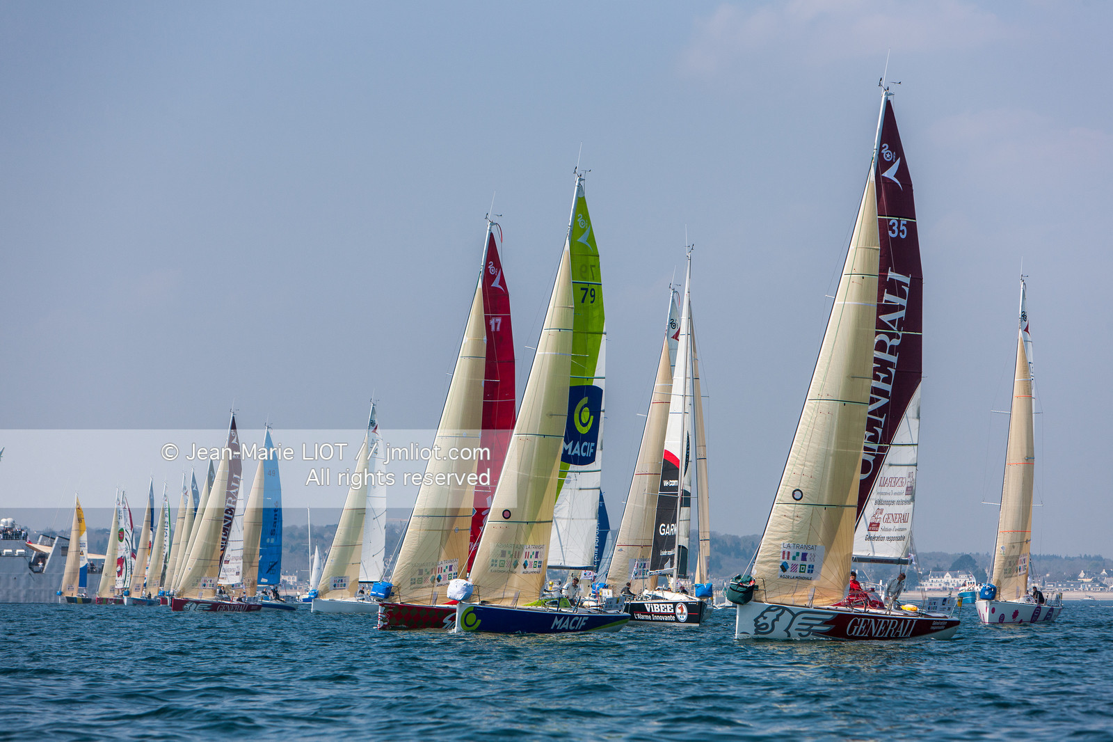 SAILING TRANSATLANTIC RACES TRANSAT AG2R 2010 START