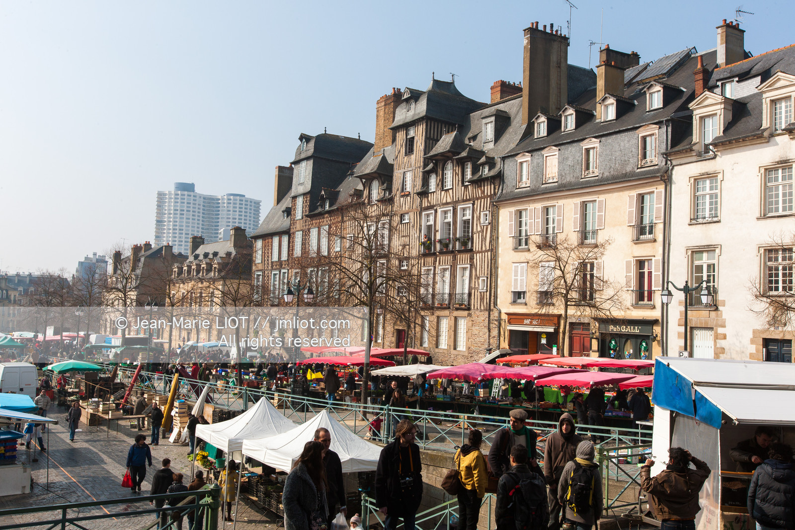 France, Bretagne, ile et vilaine monuments et visite de la ville de rennes. Photo © Jean-Marie Liot.