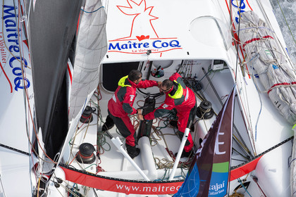 IMOCA MAITRE COQ - JEREMIE BEYOU.