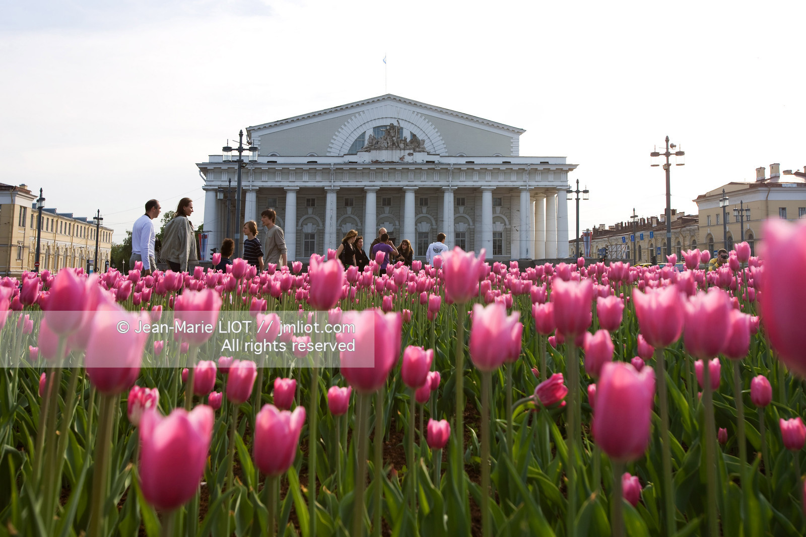 Russie, Saint Petersbourg, classé Patrimoine Mondial de l'UNESCO, Ancien palais de la bourse devenu musée Naval.
