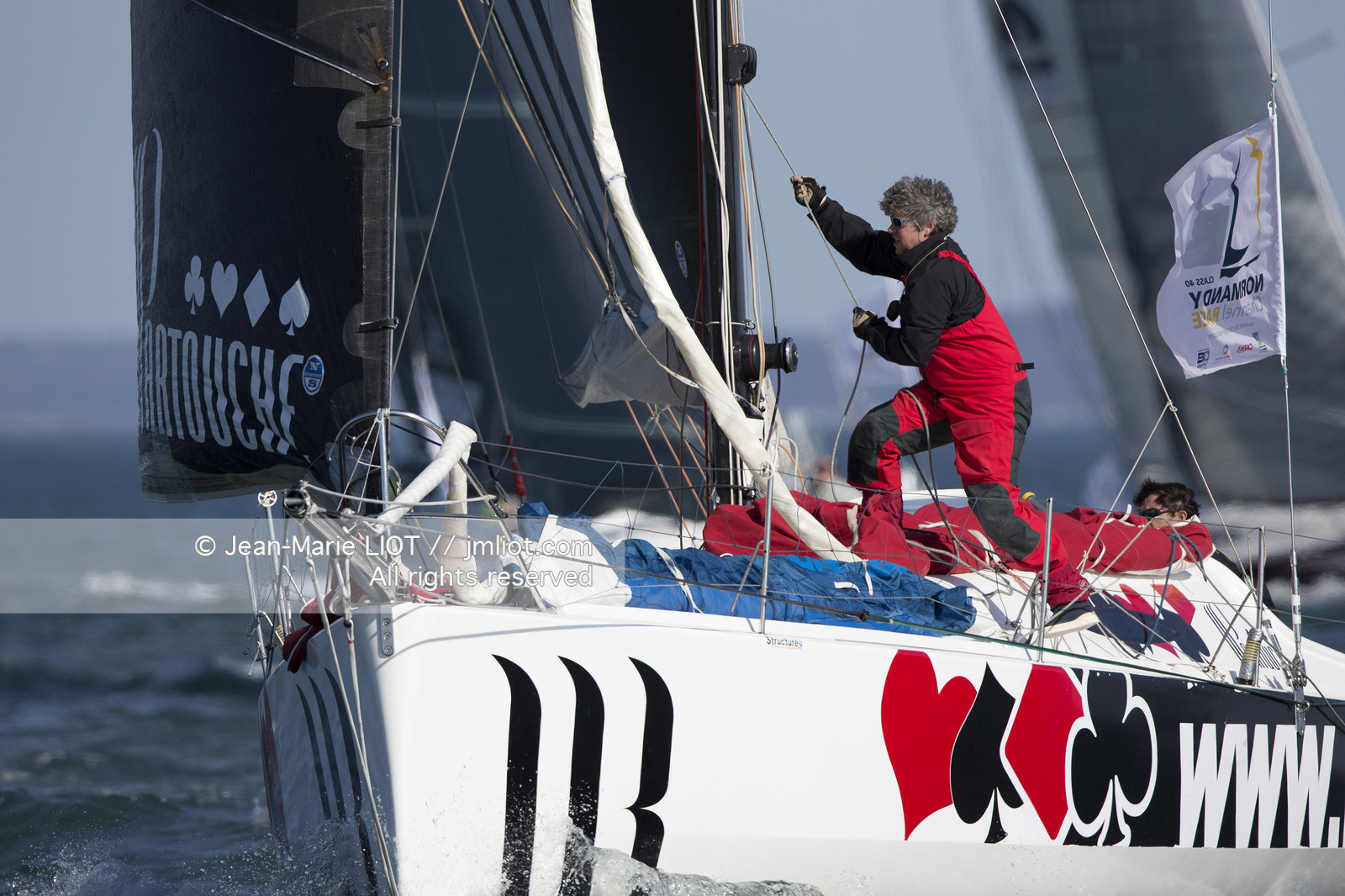 CAEN LE 14 04 2013 - NORMANDY CHANNEL RACE 2013.DEPART.