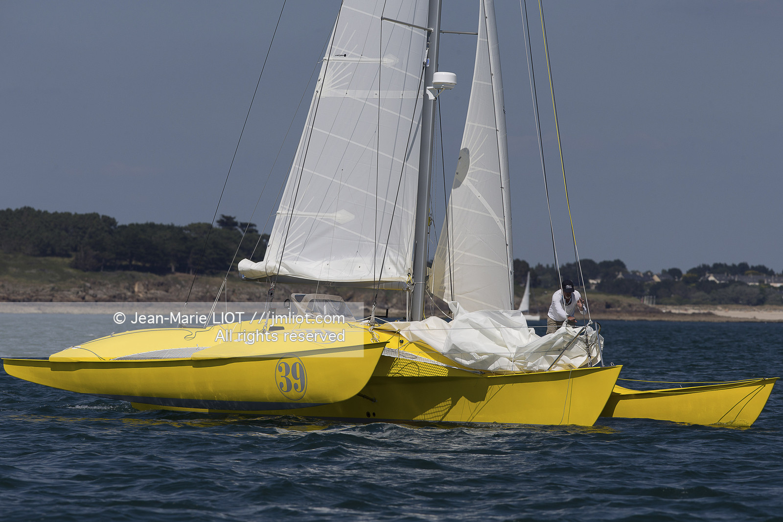 LOICK PEYRON 2014 - ROUTE DU RHUM 2014
