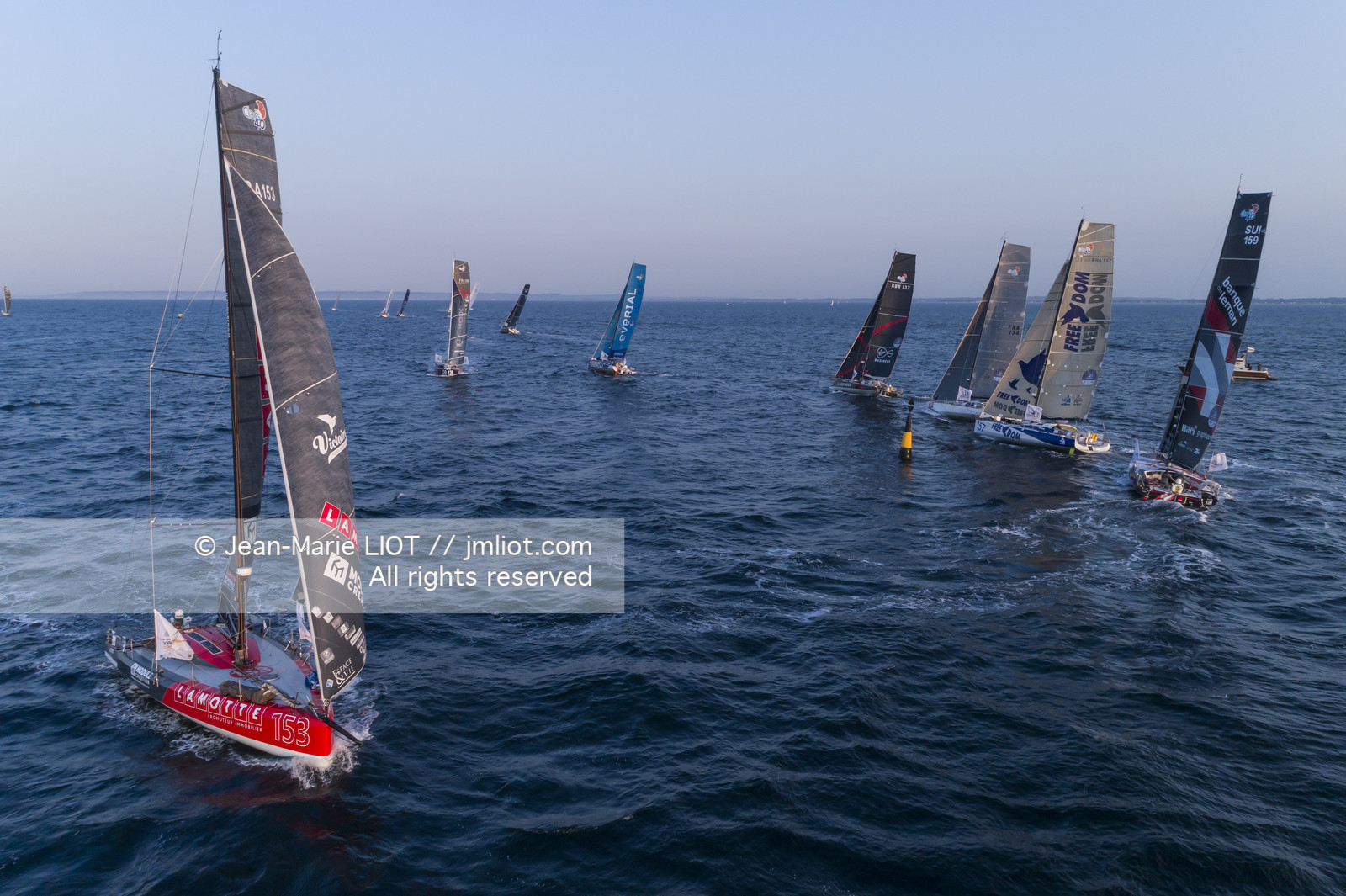 NORMANDY CHANNEL RACE 2020 - DEPART