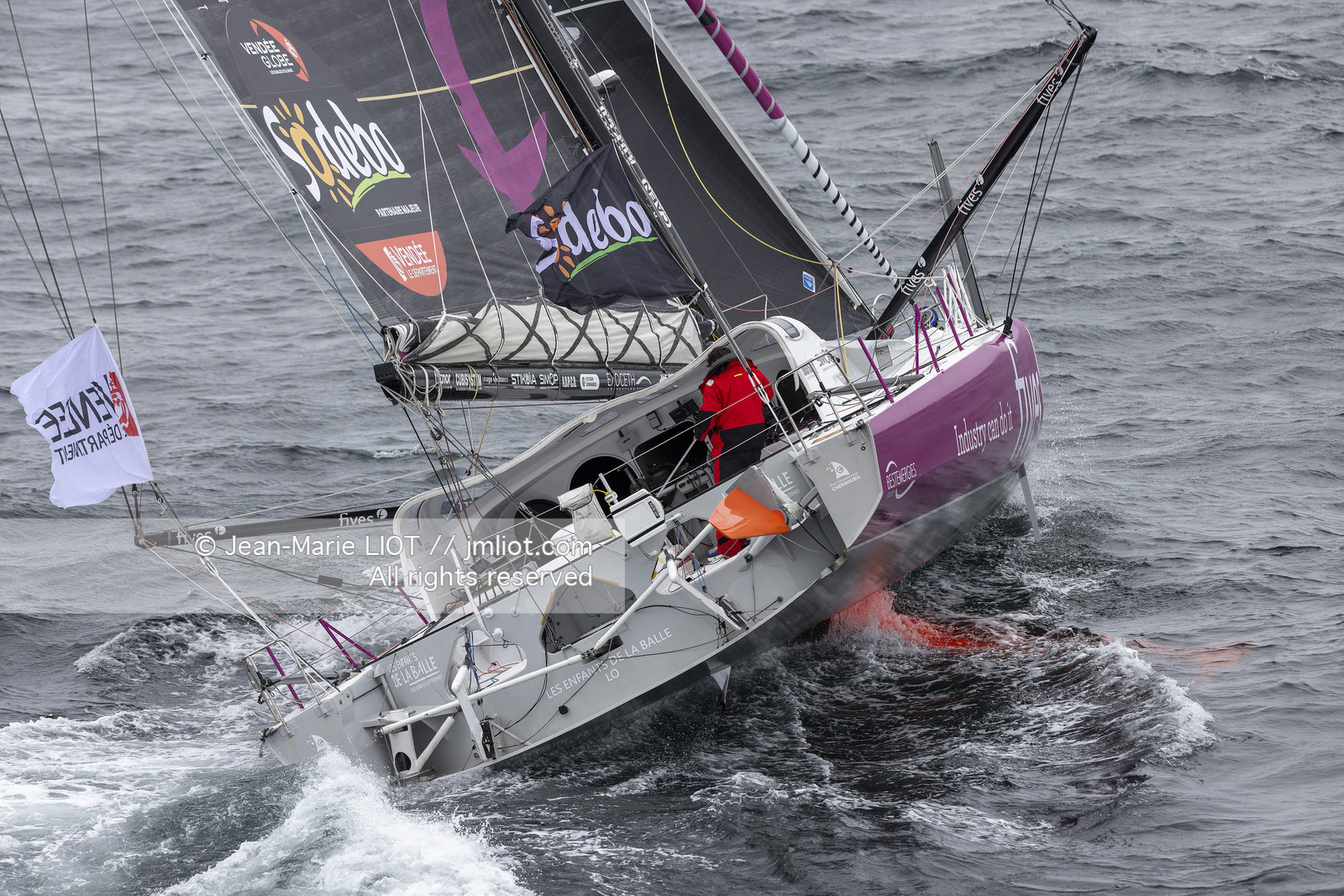 LOUIS DUC 2024 - IMOCA FIVES GROUP – LANTANA ENVIRONNEMENT - VENDEE GLOBE 2024-2025