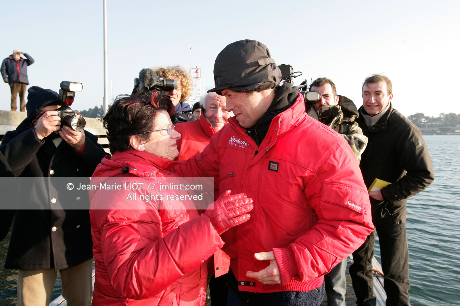 MAXI TRIMARAN SODEBO - THOMAS COVILLE - RECORD TOUR DU MONDE EN SOLITAIRE..