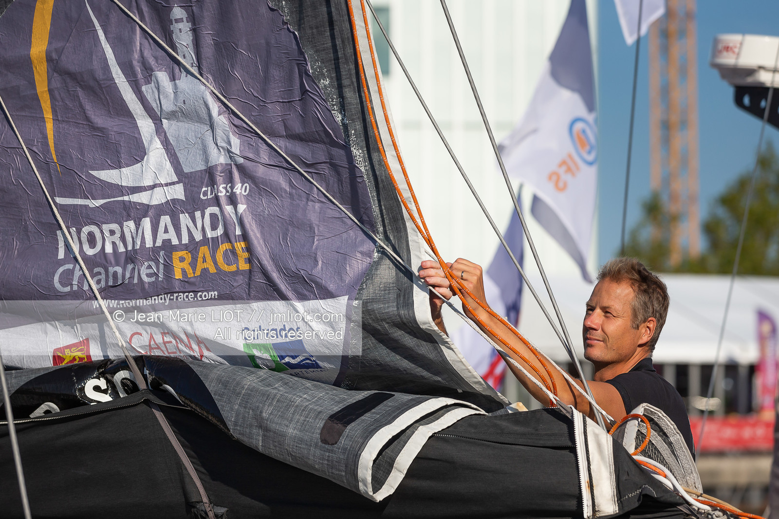NORMANDY CHANNEL RACE 2020 - PRE-DEPART
