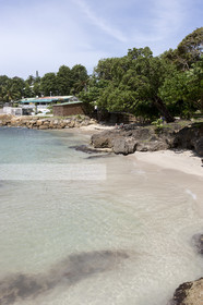 .Guadeloupe is a French overseas department located in the Antilles archipelago. The island is bordered on one side by the Caribbean Sea and the Atlantic Ocean ..The Guadeloupe is composed by two islands: Grande -Terre and Basse-Terre..Photo © Jean -Marie Liot