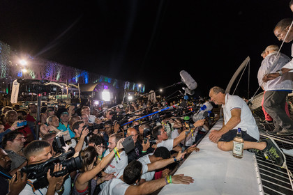 FRANCIS JOYON - ROUTE DU RHUM 2018 - ARRIVEE