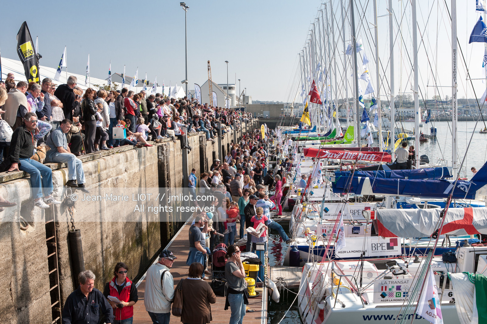SAILING TRANSATLANTIC RACES TRANSAT AG2R 2010 START