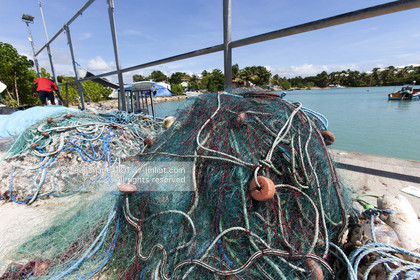 .Guadeloupe is a French overseas department located in the Antilles archipelago. The island is bordered on one side by the Caribbean Sea and the Atlantic Ocean ..The Guadeloupe is composed by two islands: Grande -Terre and Basse-Terre..Photo © Jean -Marie Liot