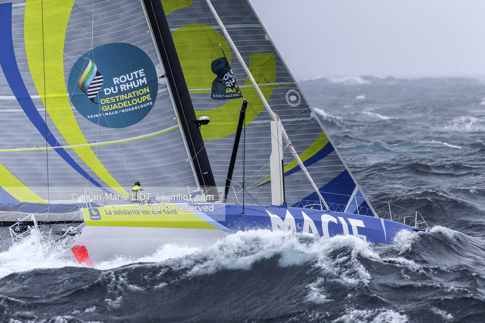 IMOCA - MACIF 2014 - BI RHUM AERIAL