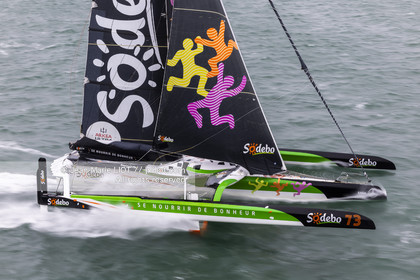 THOMAS COVILLE - ARKEA ULTIM CHALLENGE - ARRIVEE