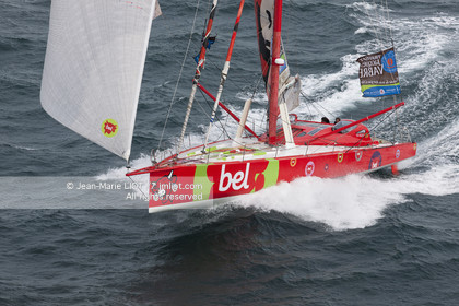 .2011 November, start of transat Jacques Vabre from Le Havre To Guadeloupe. Photo © Jean-Marie Liot