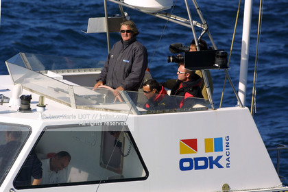 .Ocean Alchimist, Olivier de Kersauzon, off Ouessant, on december 29, 2004, Photo Jean-Marie LIOT - www.jmliot.com.