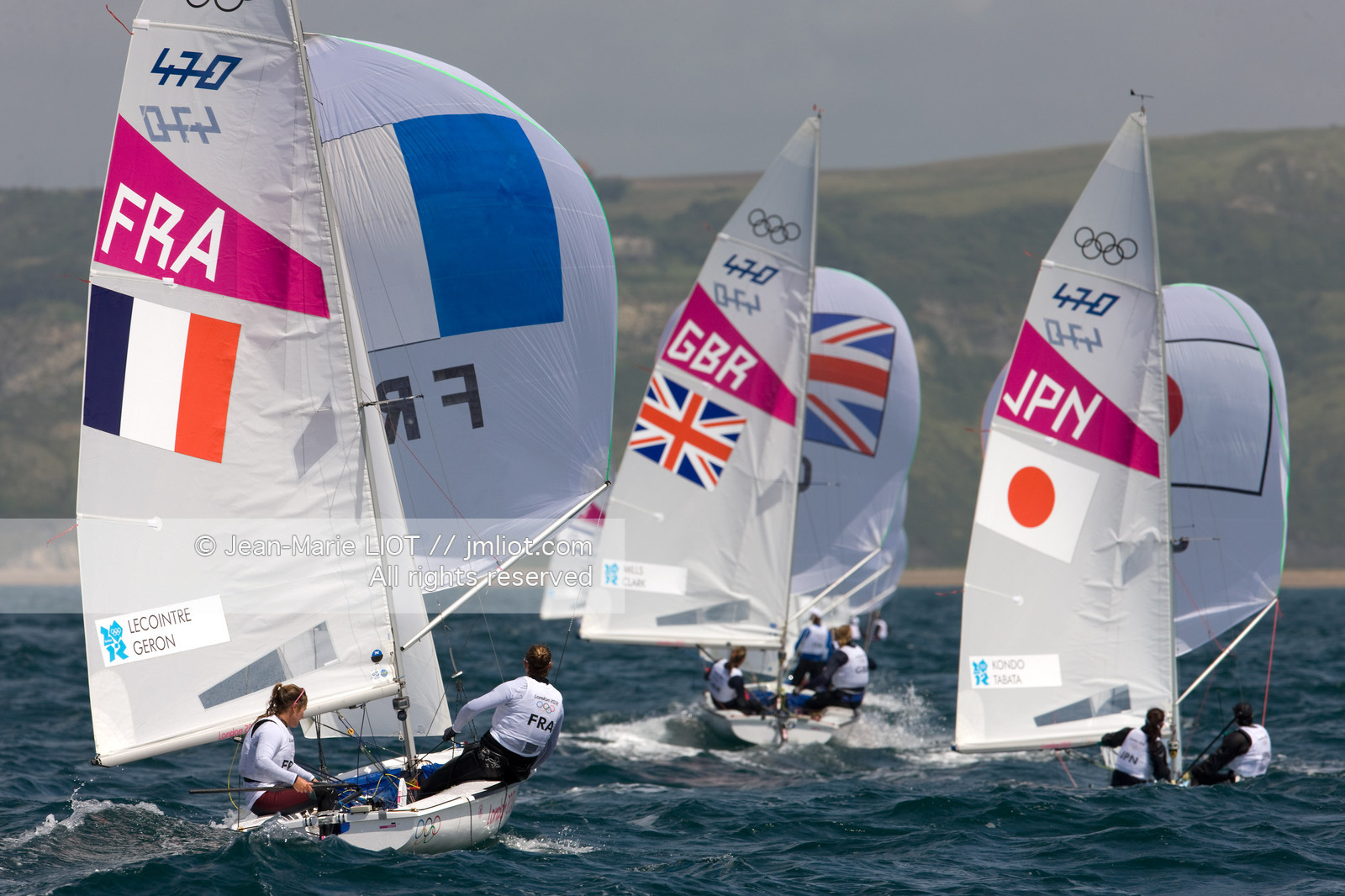 LONDON 2012 - SAILING - 470 WOMEN.