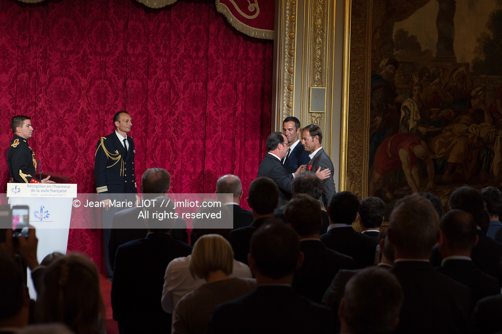 VENDEE GLOBE - RECORD - LEGION D'HONNEUR - ELYSEE