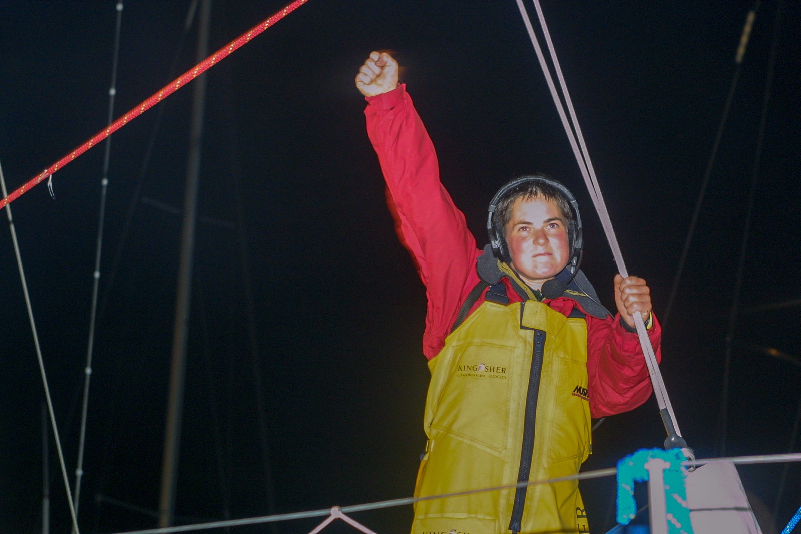ARRIVEE ELLEN MACARTHUR - 2E