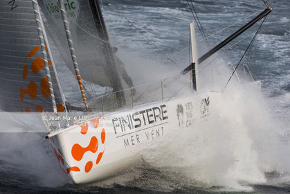 VENDEE GLOBE 2016-2017 - JEAN LE CAM - FINISTERE MER VENT