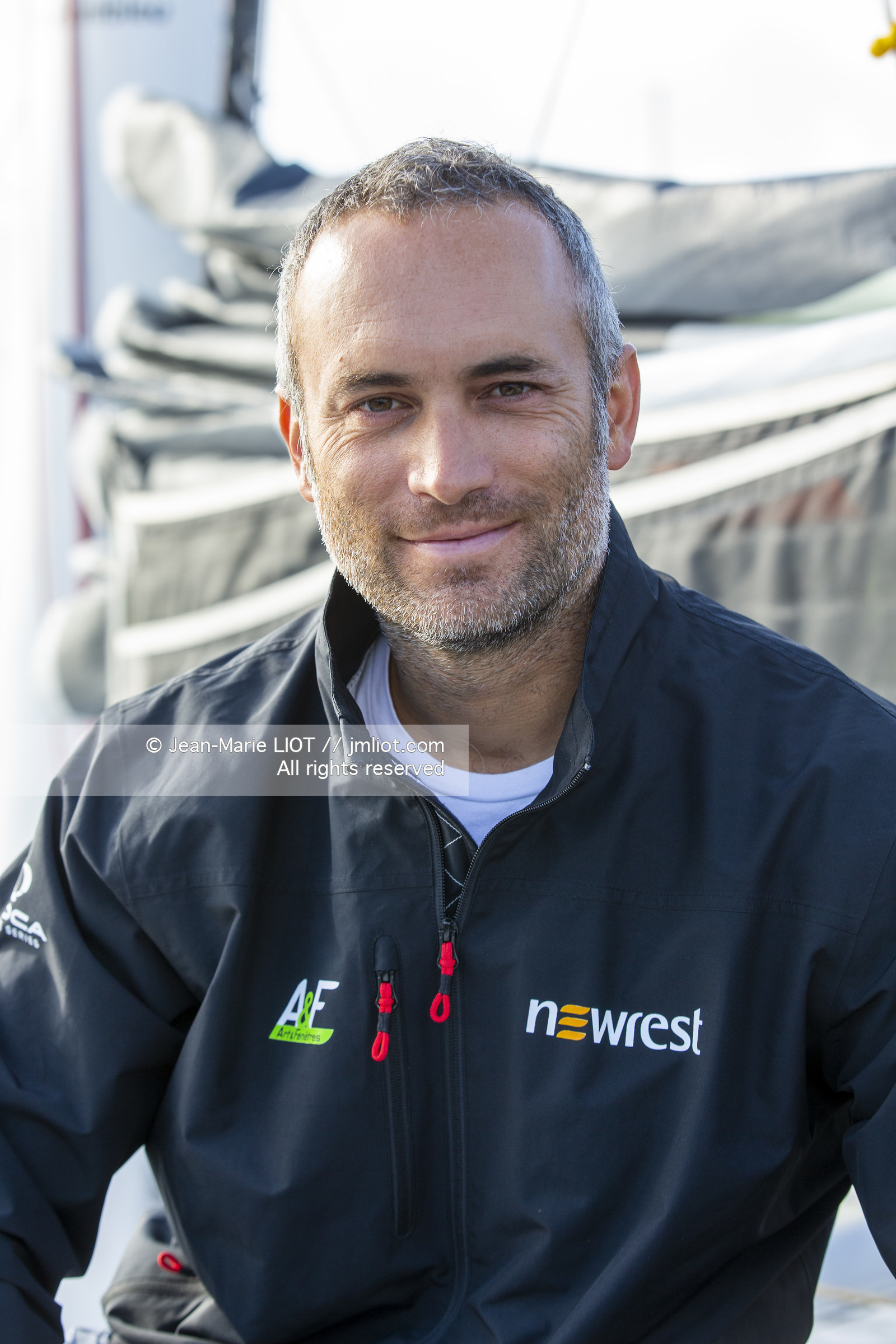 FABRICE AMEDEO ET ERIC PERON - TRANSAT JACQUES VABRE 2019 - A BORD