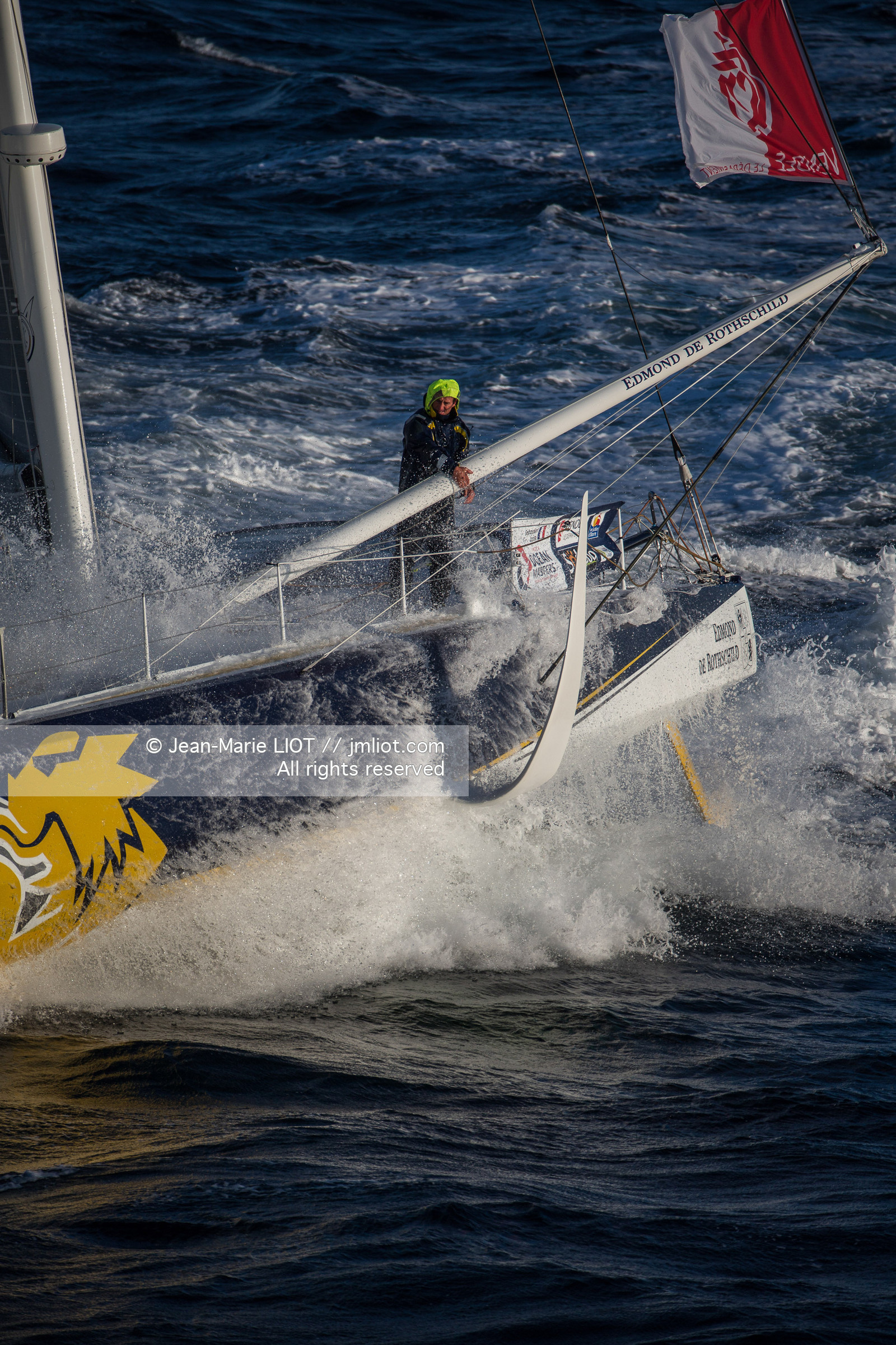 VENDEE GLOBE 2016-2017 - SEBASTIEN JOSSE - EDMOND DE ROTSCHILD