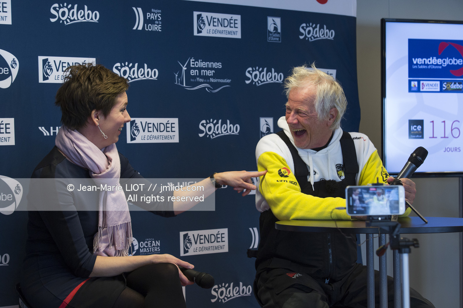 VENDEE GLOBE 2016-2017 - PIETER HEEREMA - NO WAY BACK - ARRIVEE