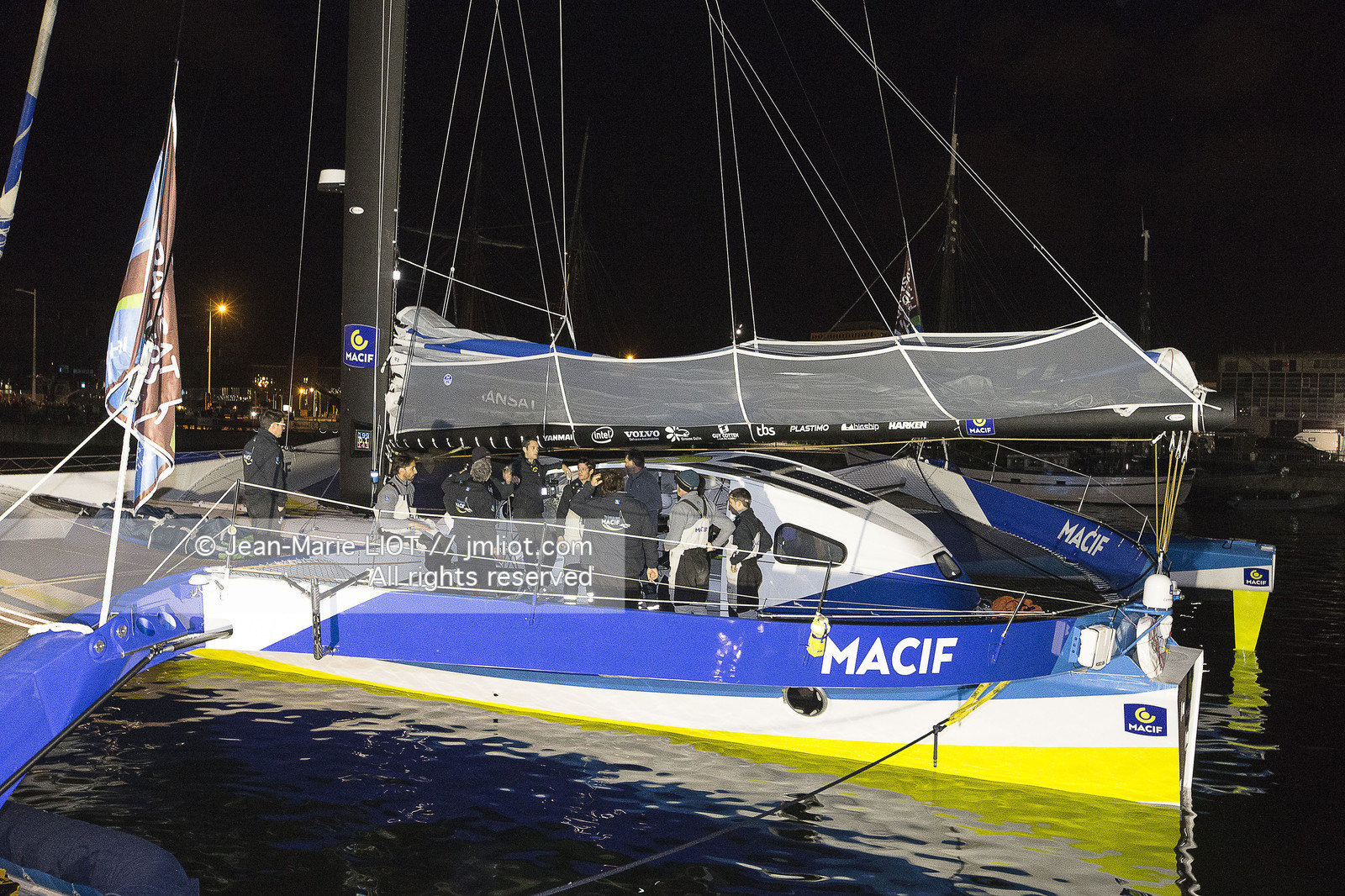 Départ de la Transat Jacques Vabre, le 25 octobre 2015 au Havre.- Photo Jean Marie Liot   DPPI.