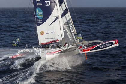 ROUTE DU RHUM 2014 - MULTI 50 FENETREA CARDINAL - ERWAN LE ROUX