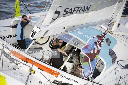 .Action during the Transat Jacques Vabre start on october 25, 2015 in Le Havre, France  - Photo Jean Marie Liot   DPPI