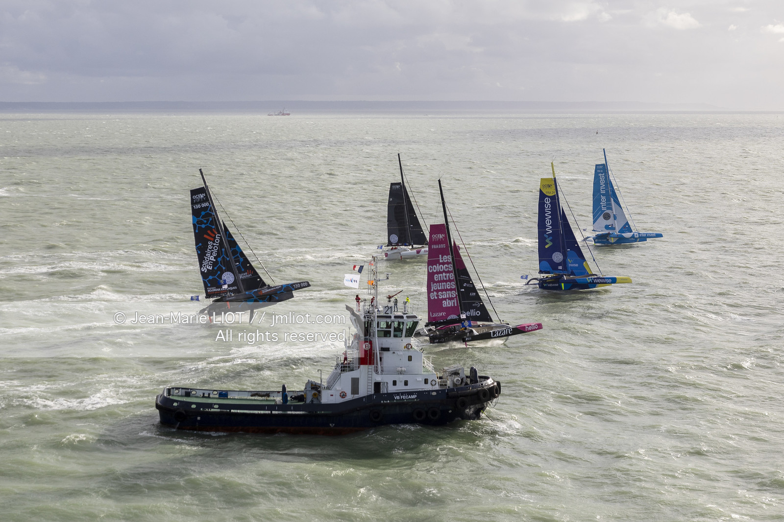 TRANSAT CAFE L’OR 2025 - DEPART OCEAN FIFTY