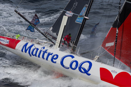 IMOCA MAITRE COQ - JEREMIE BEYOU.