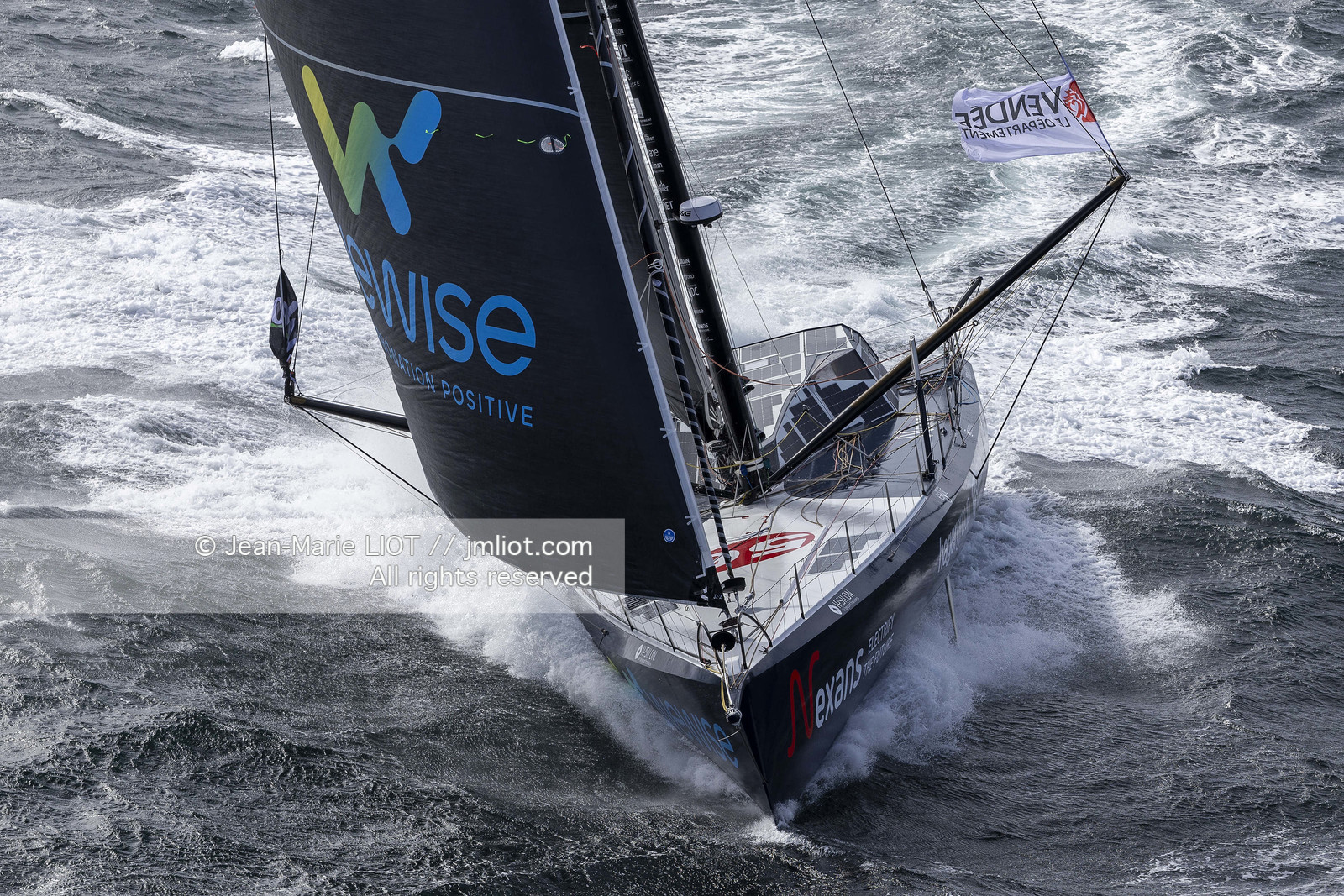 FABRICE AMEDEO 2024 - IMOCA NEXANS WEWISE - VENDEE GLOBE 2024-2025