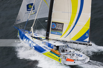 .2011 November, start of transat Jacques Vabre from Le Havre To Guadeloupe. Photo © Jean-Marie Liot