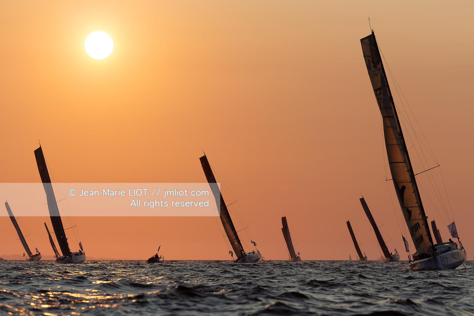 NORMANDY CHANNEL RACE 2020 - DEPART