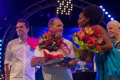 FRANCIS JOYON - ROUTE DU RHUM 2018 - ARRIVEE