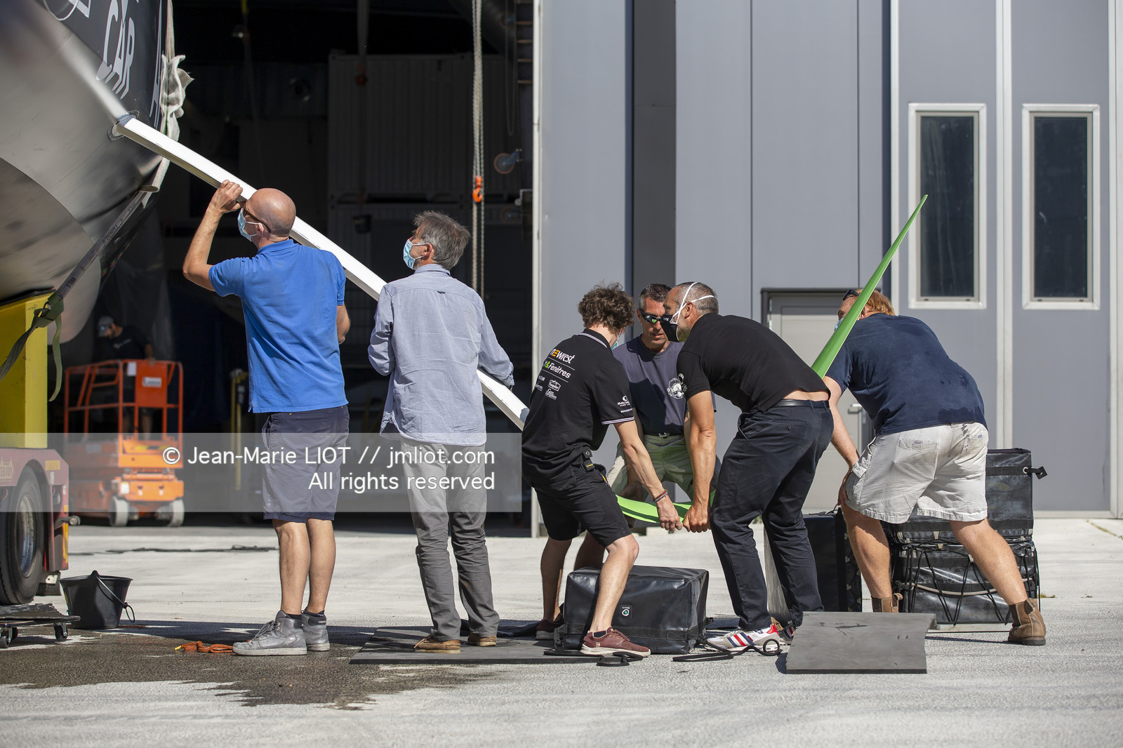 FABRICE AMEDEO - IMOCA NEWREST - ART & FENETRES 2020