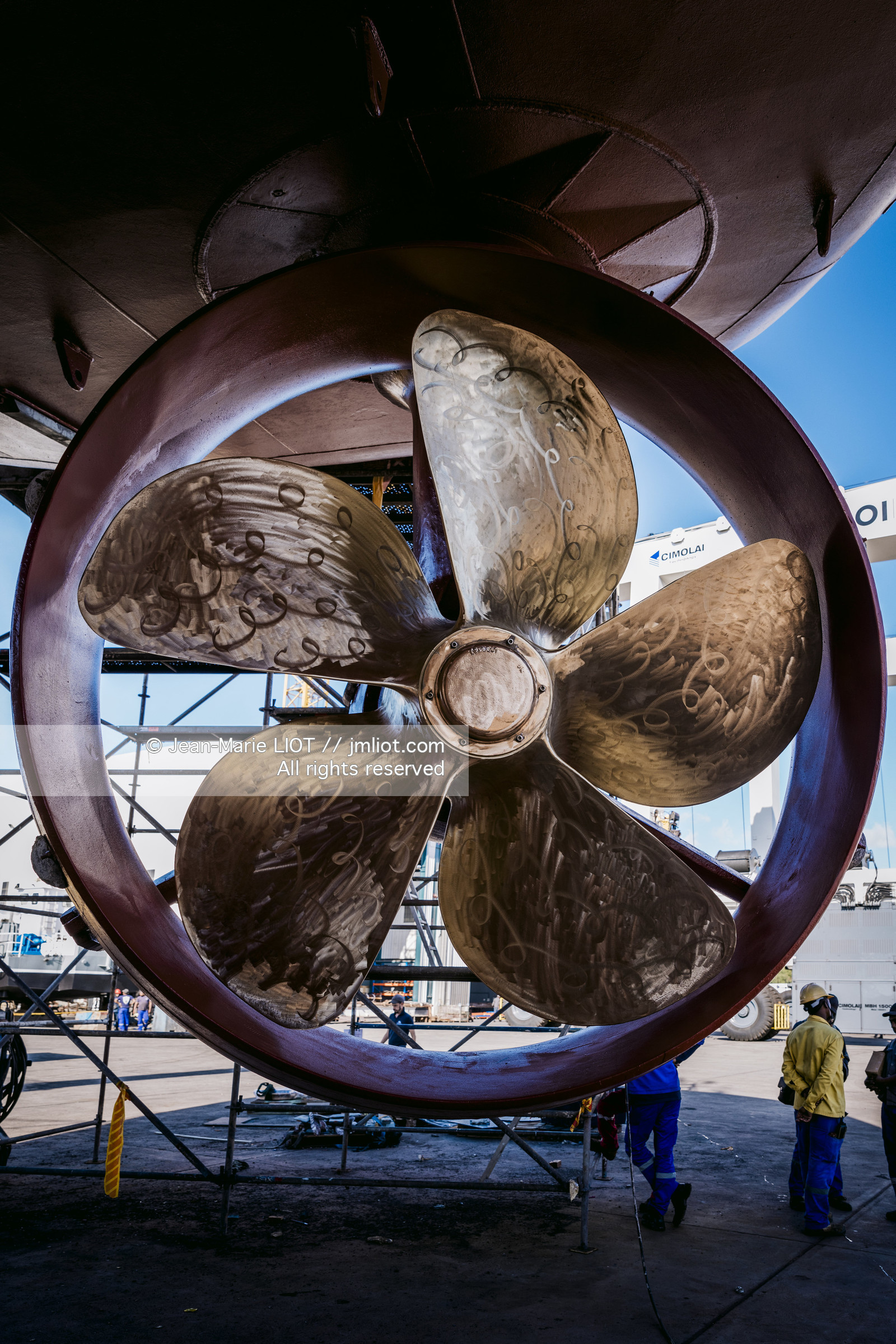 ILE MAURICE - CHANTIER CNOI