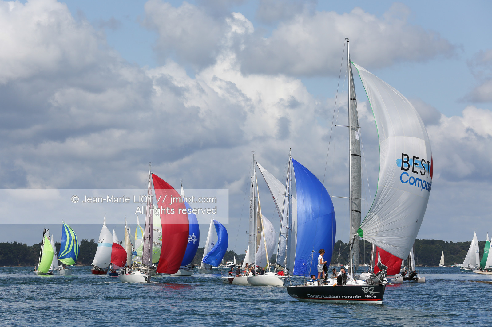 TOUR DE L'ILE AUXMOINES 2014