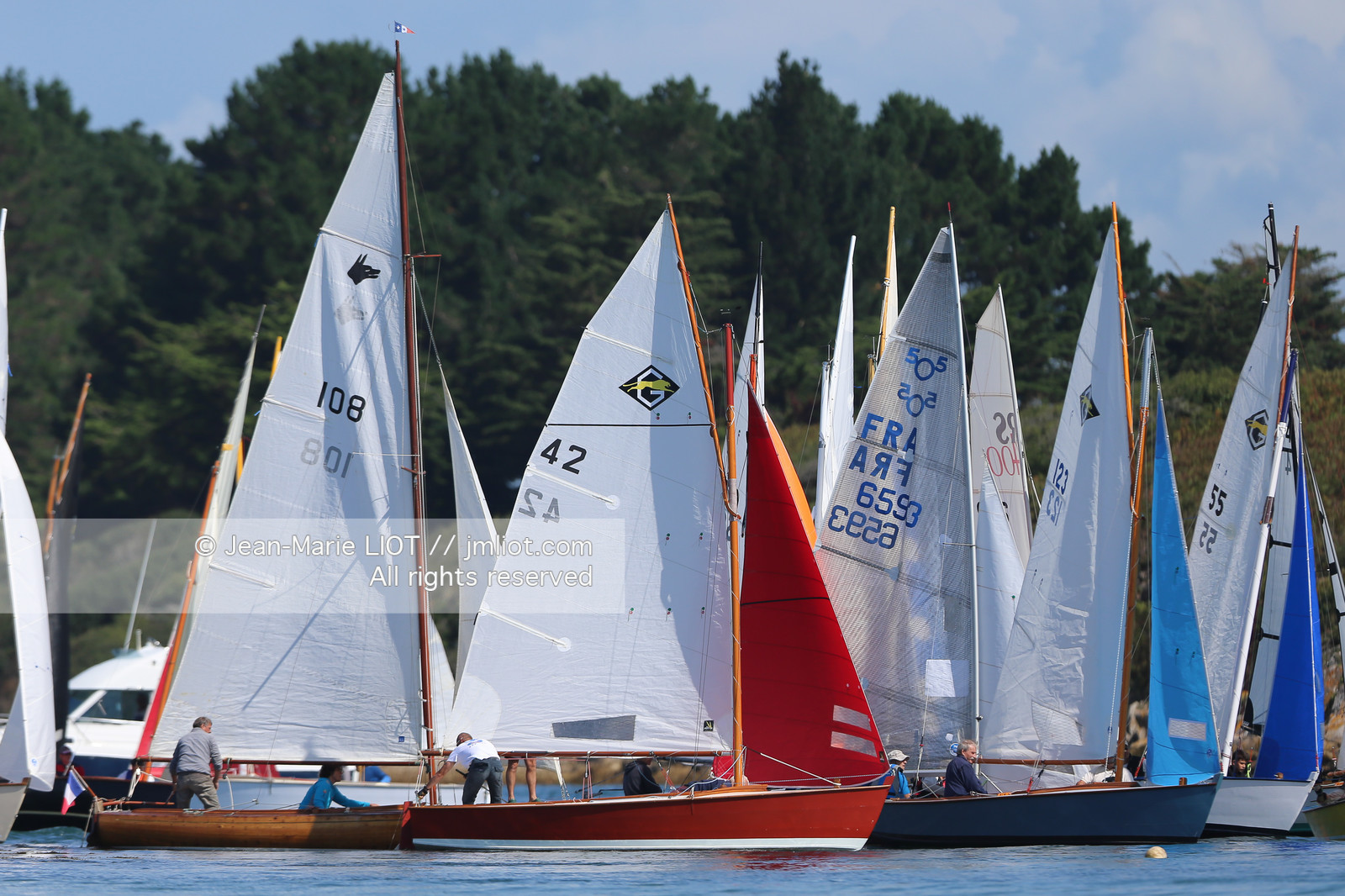 TOUR DE L'ILE AUXMOINES 2014