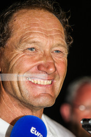 ROUTE DU RHUM 2010 - ARRIVEE DE FRANCIS JOYON