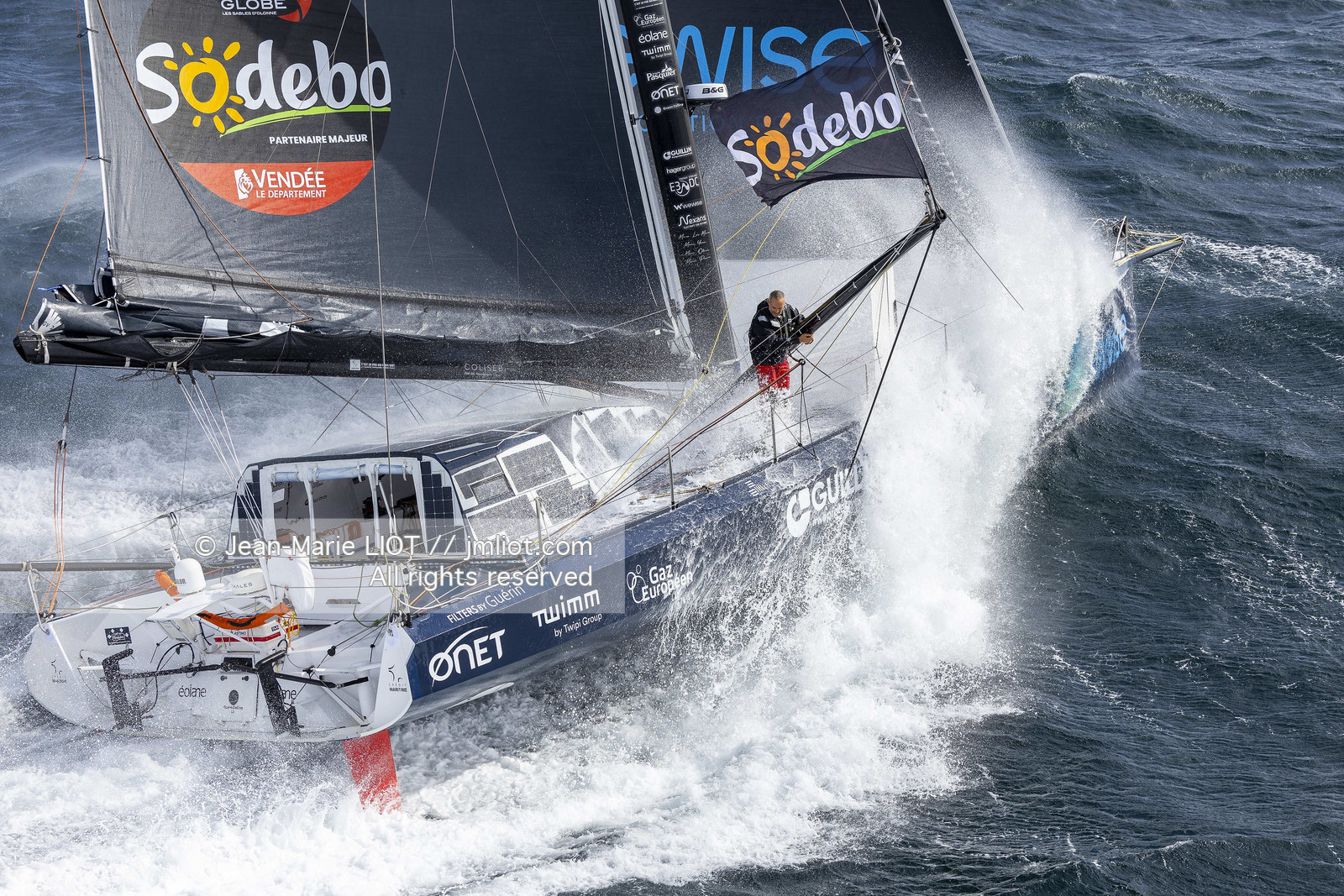 FABRICE AMEDEO 2024 - IMOCA NEXANS WEWISE - VENDEE GLOBE 2024-2025